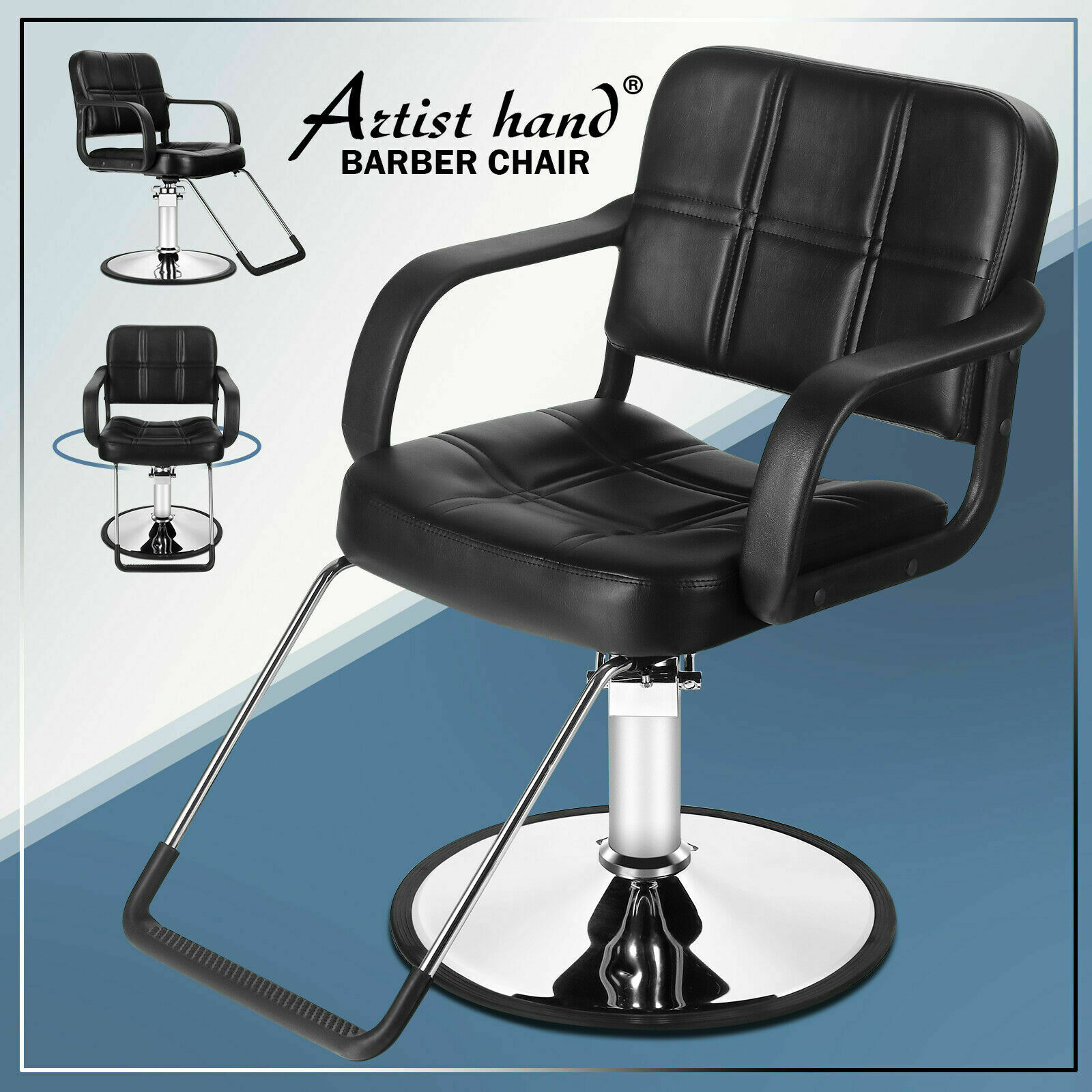 Classic Hydraulic Barber Chair Beauty Salon Spa Shampoo Hair Styling Equipment