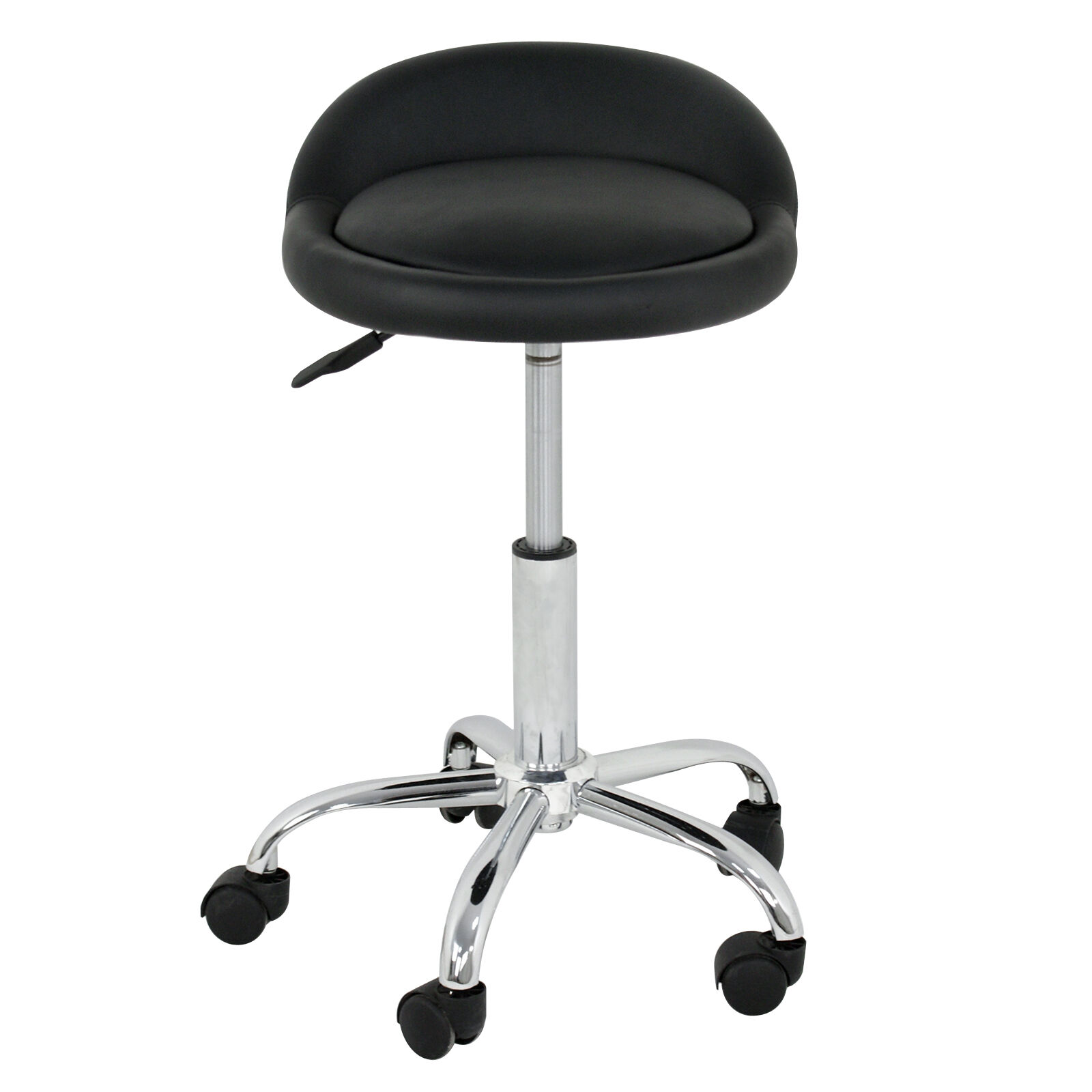Adjustable Hydraulic Rolling Swivel Salon Tattoo Facial Spa Chair With Back Rest