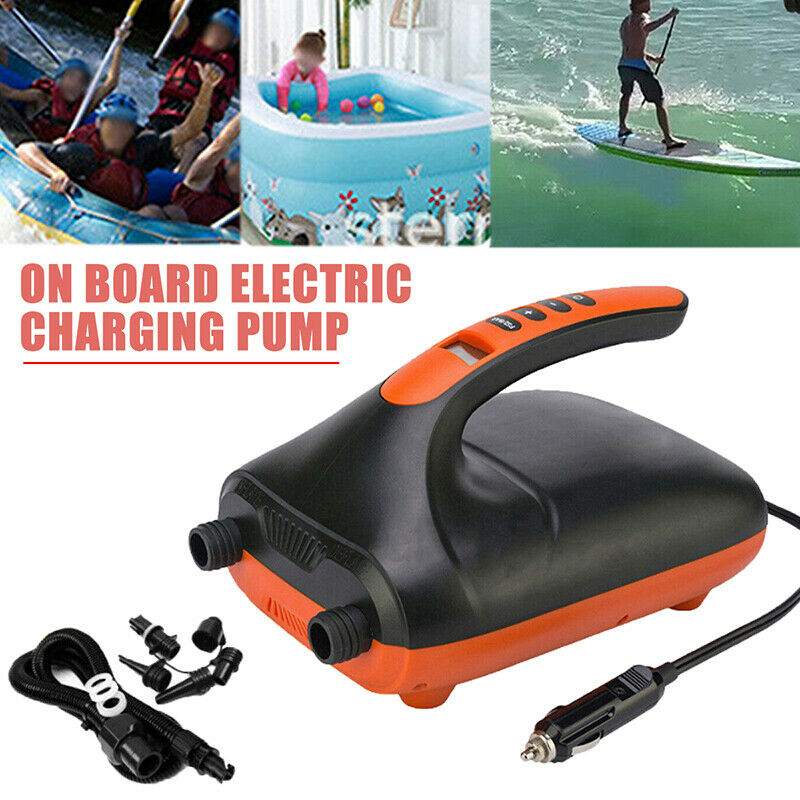Electric Sup Air Pump - Inflation & Deflation For Paddle Board - Car 12v Dc El